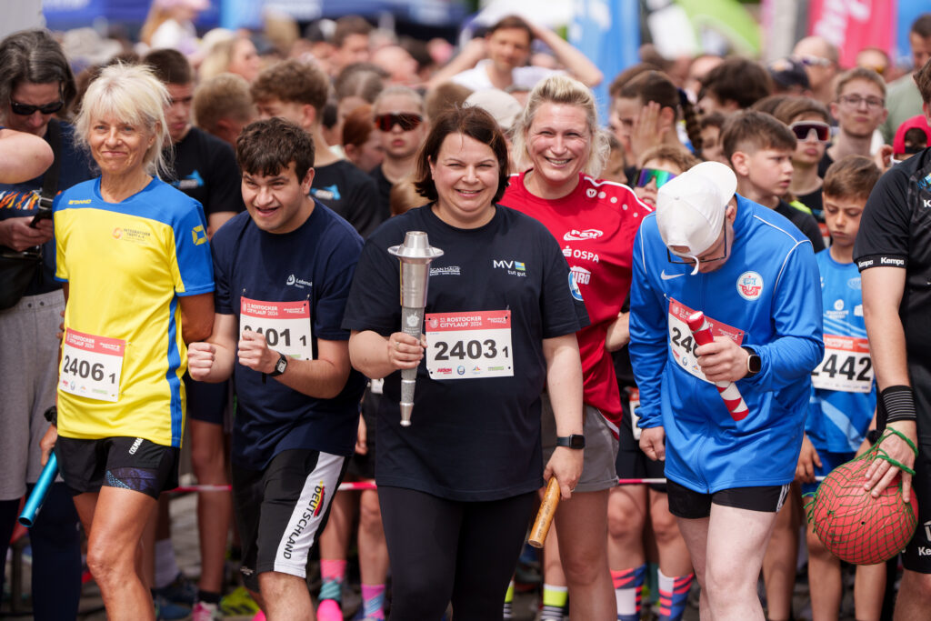Laufen unter dem Motto: „Tempo machen für mehr Inklusion“!