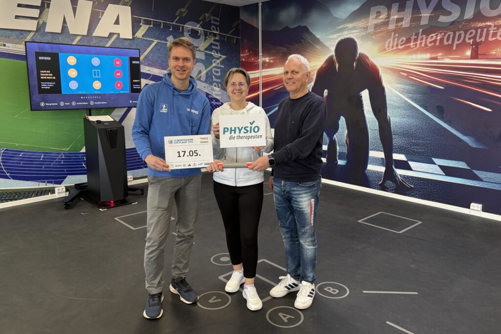 Neuer innovativer Partner für Citylauf: Physio – die Therapeuten sind dabei