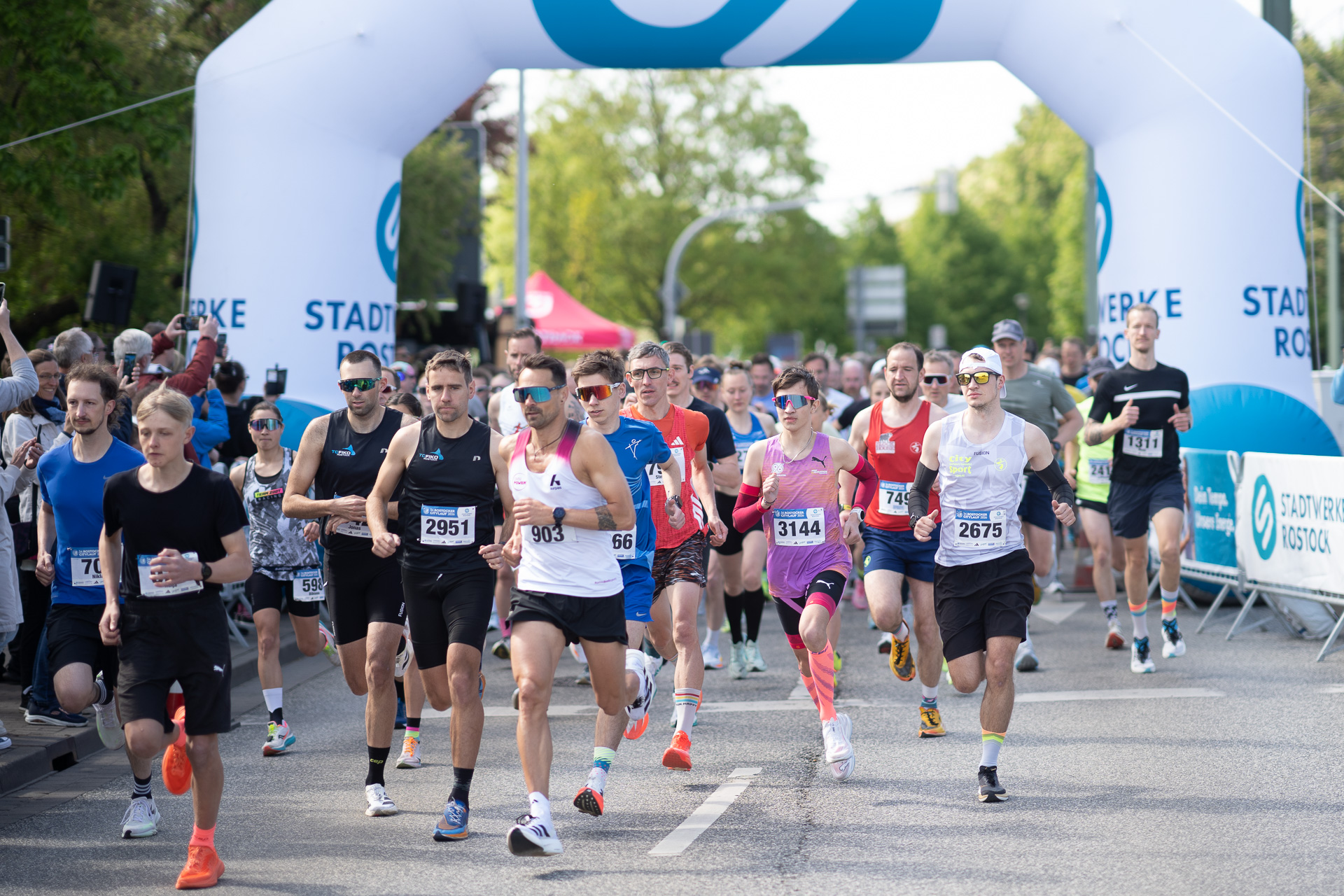 3500 Starter und 1000e Zuschauer feiern den 34. Citylauf